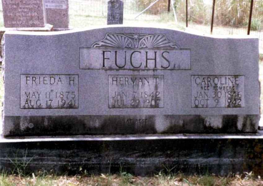 Fuchs Family Cemetery Fuchs Family Cemetery